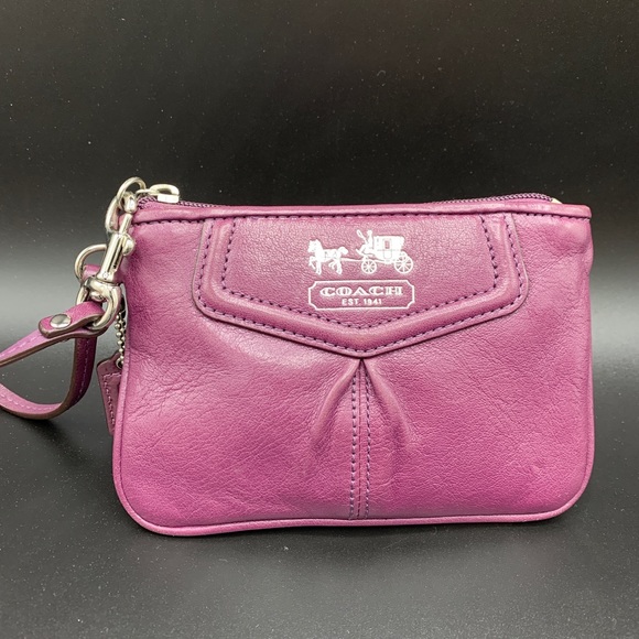 Coach Wristlet - Purple - Picture 1 of 5